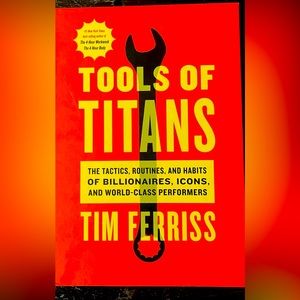 NEW Tim Ferriss “Tools of Titans” Personal Development/Growth Book